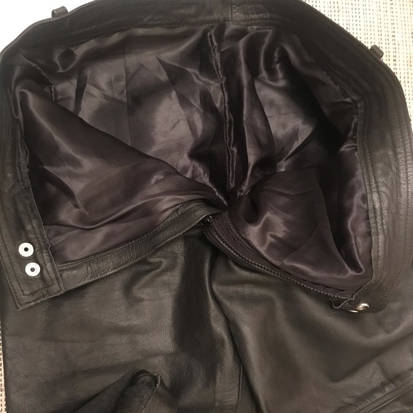 Long leather pants - Picture 6 of 9